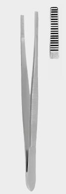 Пінцет СТІЛЛА (STILLE), зубчастий, 13,0 см (cm)